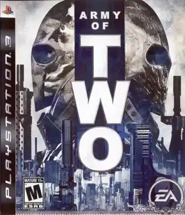 Army of Two (USA) (v1.03) (Disc) (Update) box cover front